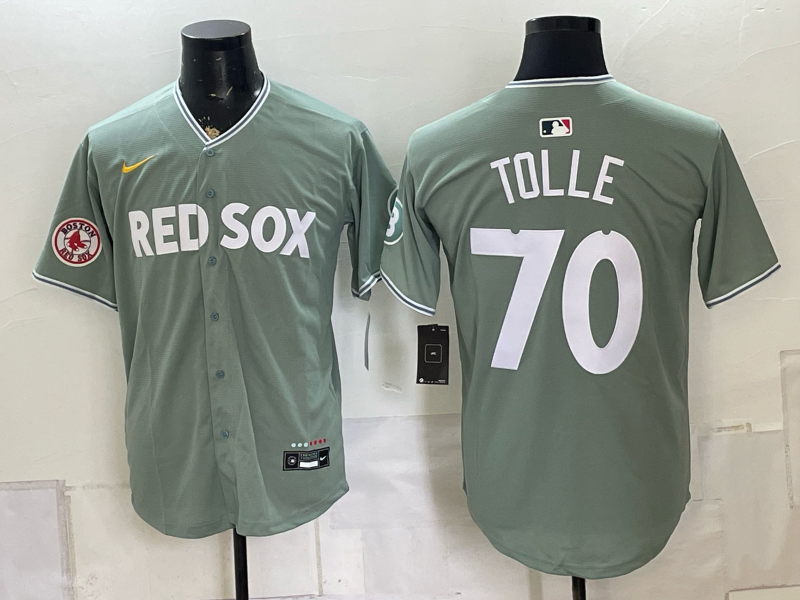 2026 Men Boston Red Sox #70 green Nike MLB Jersey 0827003